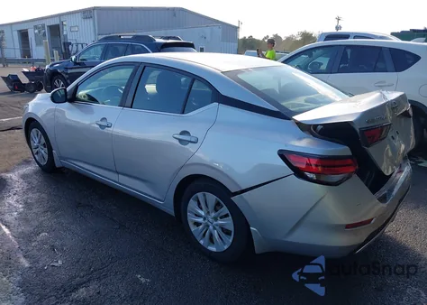 2020 Nissan Sentra S Xtronic Cvt из США, поврежденный, VIN 3N1AB8BV1LY292423